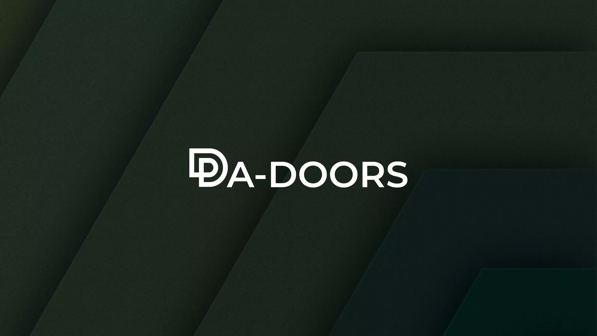 Создание логотипа компании «DA-DOORS» в Пересвете